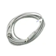 15 Ft USB Cable WH for HP DESKJET PRINTER INK ADVANTAGE 3830 3838 4615 K109 K209