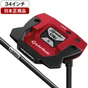 TaylorMade Spider GTX TRUSS TM1 Red Heel Putter 34ich KBS 120 BLACK Steel HC
