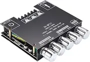 Audio Amplifier Board, Channel Amplifiers Module, Wireless Audio Receiver, Aux Input Feature, 100w Subwoofer Output, Ideal for Store Setups, Home Theater Systems