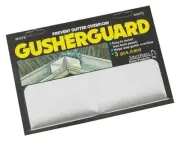 Amerimax 25074 Aluminum Gusher Guard White Gutter Shield 10 L x 0.5 W x 7 H in.