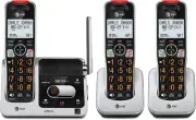 BL102-3 DECT 6.0 3-Handset Cordless Phone w/ Answering Machine,Call Blocking etc