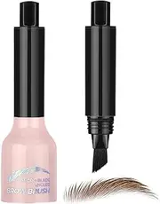 Eyebrow Tint Brush - Versatile Eyelash Brush Flat Tint | Eyebrow Tint Liquid Brush, Eyebrow Tint Brow Brush - Brow Stain Eyebrow Dye, Eyebrow Pen Long-Lasting, Brow Pen Angled Eyebrow Brush