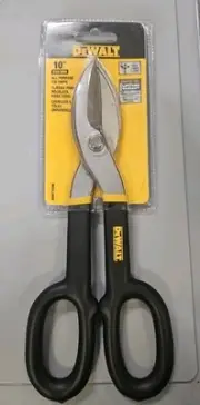 DeWALT DWHT70286 10" Tin Snips – Heavy-Duty