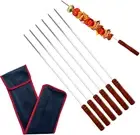 CAMPALITE Kabob BBQ Skewers for Grilling, BBQ Outdoor Cooking, Stainless Stee...