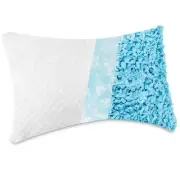Cooling Shredded Memory Foam Pillow for Side Sleepers, Neck and Shoulder Pain...