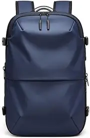 Vacuum Compression Backpack Travel, 60L Expandable Vacuum Backpack Rainproof Vacuum Seal Backpacks, TSA Lock Carry On Luggage Bag, Black