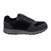 Joya Dynamo Zip Men Black, Smooth Nubuck Leather Textile, Zip, Active