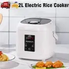 Electric Rice Cooker 2L Soup Rice Cooking Pot Porridage Cake Maker For 2-4People