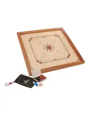 [Jenjo] 84x84cm Plywood Carrom Board with 74x74cm Internal Playing Area
