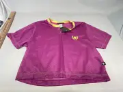 Andrew Christian Sz XL Purple/Pink Jersey Mesh Crop Top Mens Gay Sexy