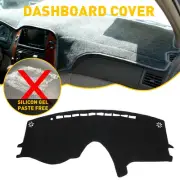 Car Dashboard Mat Cover Anti-UV Pad Black For Toyota Sienna 2004-2008 2009 2010 (for: Toyota)
