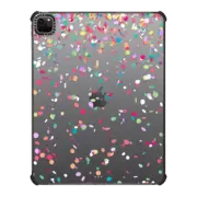 iPad Pro 12.9-inch (5th/6th gen) iPad Impact Case Colorful Confetti Party Explosion Transparent