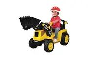 Tonka 12V Electric 4x4 Digger Kids Childrens Ride On Toy Yellow Black 3y+