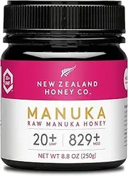 New Zealand Honey Co. Raw Manuka Honey UMF 20+ | MGO 829+ (250g)