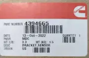 INTERNATIONAL LT 2022 DPF/SCR BRACKET 3449081 CUMMINS 4394665 DPF SENSOR BRACKET