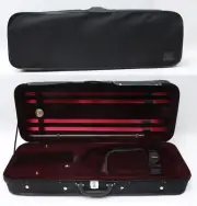 New Durable Oblong Viola Case 15-16Inch Viola Case with Straps & Music Sheet Bag