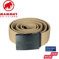 在飛比找樂天市場購物網優惠-【MAMMUT 長毛象 Logo Belt 金屬LOGO印花