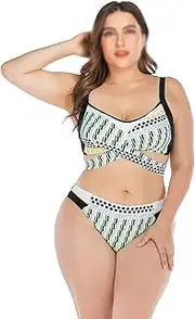 Striped Bikini Bikini Two Piece Swimsuit Swimwear Bikini Beach Swim Suit