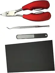 Healvian Toe Nail Tools Set Toenail Nipper Nail Groove Pliers Manicure Tool for Home Salon