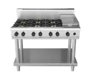 Waldorf 800 Series RN8803G-LS - 1200mm Gas Cooktop – Leg Stand
