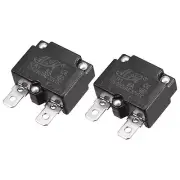 Circuit Overload Protector 5A AC125/250V DC32V Thermal Circuit Breaker 2pcs