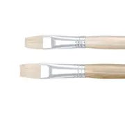 Jasart Hog Bristle Series 579 Flat Brush - Size 3