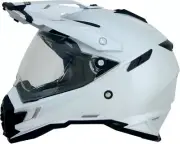 AFX FX-41DS Solid Helmet Pearl White XS