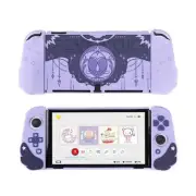 GeekShare Protective Case for Nintendo Switch OLED & JoyCon Shell Wing Star Dark