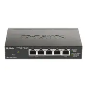 D-Link 5-Port Gigabit PoE Smart Managed Switch [DGS-1100-05PDV2]