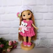 Charming Handcrafted Doll, Ready for Play - Unique and Whimsical||Beautiful Doll