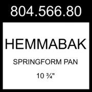 IKEA HEMMABAK Springform Pan Gray 10 ¾" 804.566.80
