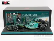 Aston Martin F1 AMR22 #5 Sebastian Vettel Abu Dhabi GP 2022 Spark 1:18 Figure