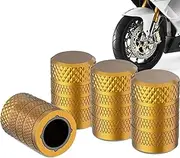 Valve Cap for Car Tires | Tire Dustproof Valve Cap Aluminum Alloy Stem Cap | Protection Leak-Proof Stem Covers Colorful Air Cap Cover for Motorcycle