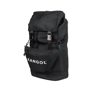 KANGOL 英國袋鼠 後背包 61251741 黑色 卡其