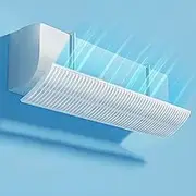 Universal Air Conditioner Windshield, Air Conditioning Vent Deflector with Two Air Guide Modes, Air Conditioner Flow Deflector with Eco-Friendly Material, Air Conditioner Baffle Shield