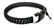 Paracord Bracelet 550 White/Black Micro cord U.S. Seller - Handmade