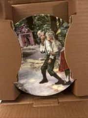 HANSEL & GRETEL COLLECTORS PLATE VINTAGE & SIGNED GEHM IN GORGEOUS CONDITION!