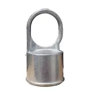 1 1/2″ Aluminum Chain Link Fence Line Post Cap Eye Top