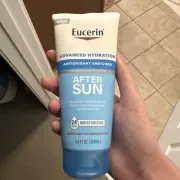 Eucerin Advanced Hydration After Sun Lotion Face Body Hydration Dry skin, 6.8 Oz