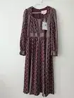 New Gal Meets Glam Freya Square Neck Maxi Dress Size 2 Peasant