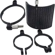ERINGOGO 1 Set U Shape Microphone Denoise Cover Noise Reduction Hood for Standard Microphones Durable Isolation Shield with Excellent Sound Performance for Live Streaming Karaoke