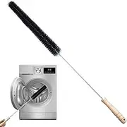 Dryer Vent Cleaner | Refrigerator Brush Lint Remover,Reusable Refrigerator Coil Brush Lint Remover, Portable Cleaning Scrubber for Clothes Dryer Pochy