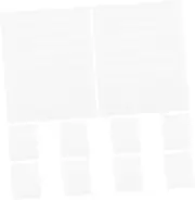 ULTECHNOVO Wall Sticky Tack Adhesive Stick Tack Double Sided Putty Transparent Sticky Nails 10 Sheets Easy Install Adhesive Putty for Wall Hanging