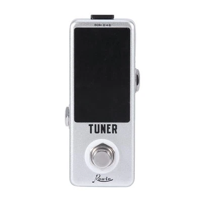 High Precision Guitar Chromatic Tuner Pedal Ture Bypass I5J91433
