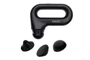 Homedics Handheld Mini Portable Vibration Body Massager 13cm Black w Attachments