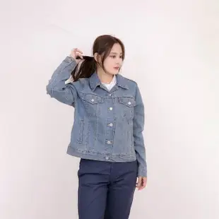 【LEVIS】Levis 女外套 牛仔外套 現貨 長袖 修身 丹寧 外套 平輸品(牛仔外套)