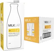 Soy Milk 8 X 1L | Barista Milk for Coffee, Latte & Espresso, Dairy Free, Gluten