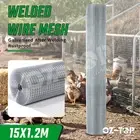 15 Metre Roll Welded Wire Mesh Animal Fence Garden Farm Chicken Coop Fencing