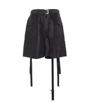 Belt-loop shorts 1,3 Black