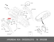 GENUINE LH SENSOR KNOCK SUITS KIA STINGER 2022-2023 3.3LPETROL